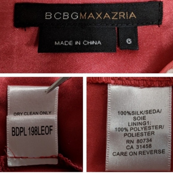 BCBG MaxAzria Party Dress Size 6 - Picture 7 of 7